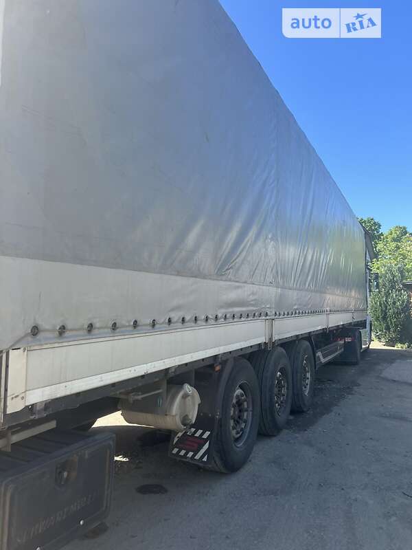 Тентований борт (штора) - напівпричіп Burg Silvergreen 2013 в Іршаві