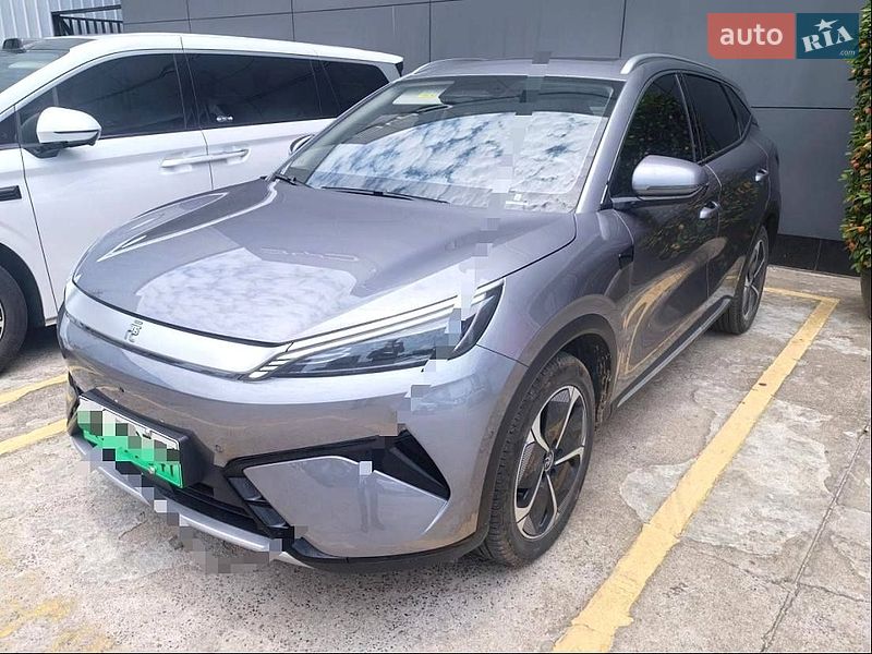 2025 BYD Yuan-Plus, VIN LGXCE4CB2S2053828:plate — фото 1 (autoria)