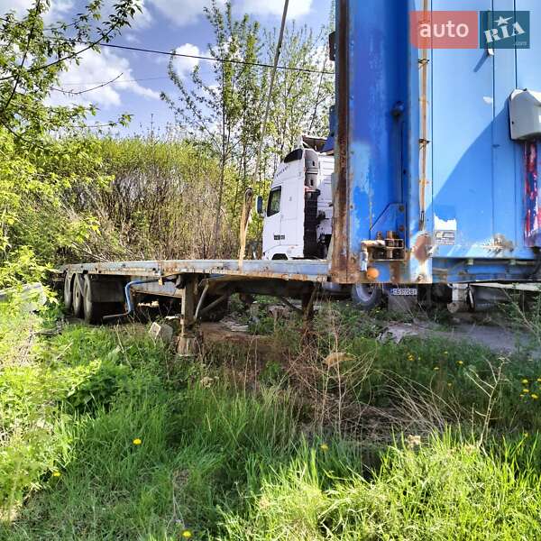 Тентований борт (штора) - напівпричіп Camro CNK 80 1998 в Кельменцях