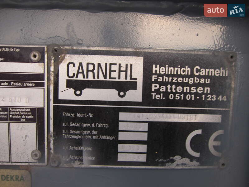 Самоскид напівпричіп Carnehl CHKS 1999 в Вінниці