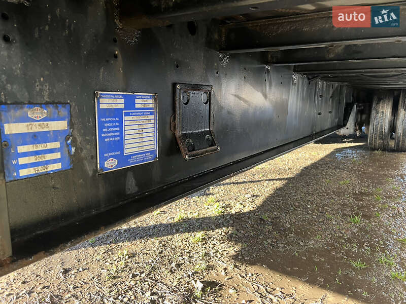 Платформа полуприцеп Cartwright SCV39A 2017 в Ровно