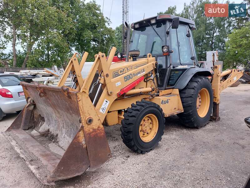 Экскаватор погрузчик Case Construction 590 SL 2001 в 