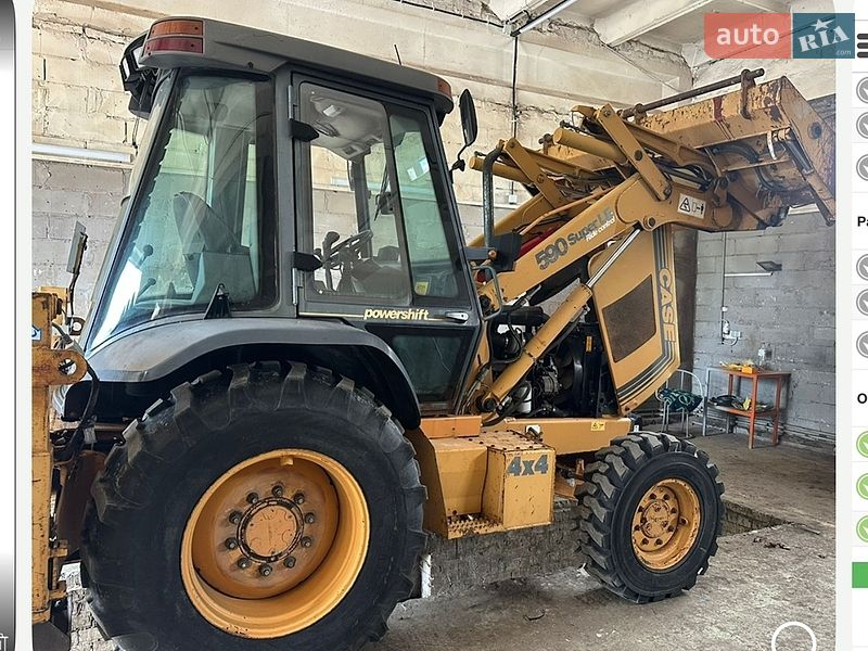 Экскаватор погрузчик Case Construction 590 SL 2001 в Харькове