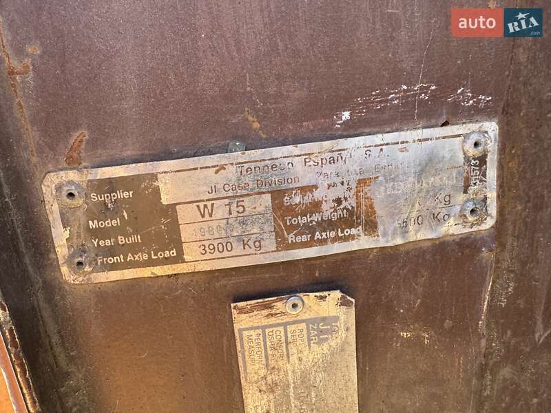 Фронтальный погрузчик Case Construction 885B 1988 в Виннице фото 13 Фронтальный погрузчик Case Construction 885B 1988 в Виннице
