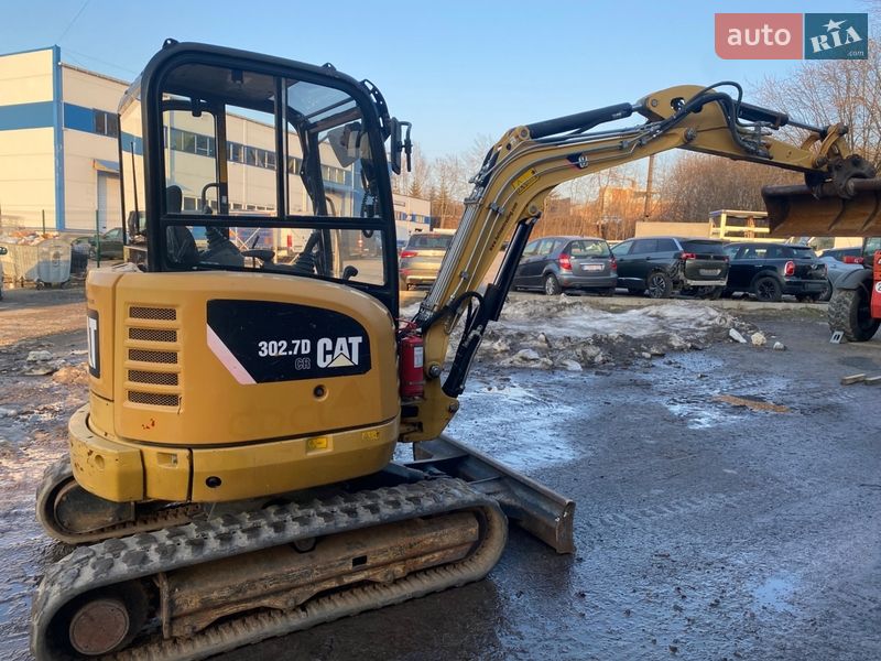 Миниэкскаватор Caterpillar 302.7 2014 в Львове