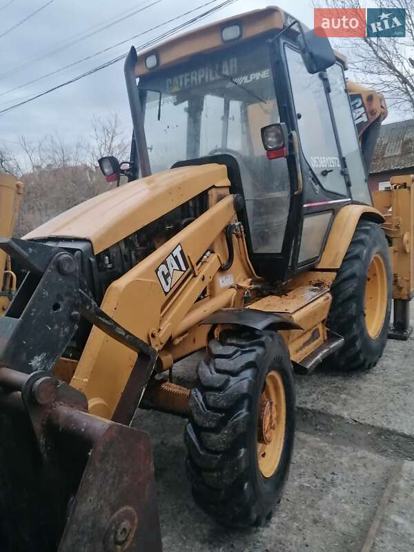 Екскаватор навантажувач Caterpillar 428 1998 в Львові