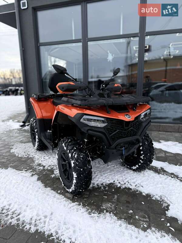 Квадроцикл утилітарний CFMOTO CForce 520L 2026 в Коломиї фото Квадроцикл утилітарний CFMOTO CForce 520L 2026 в Коломиї