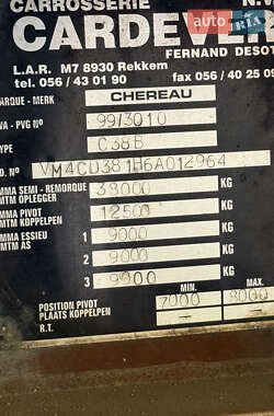 Рефрижератор полуприцеп Chereau C38 2006 в 