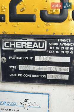 Рефрижератор напівпричіп Chereau CD 38 2005 в Києві