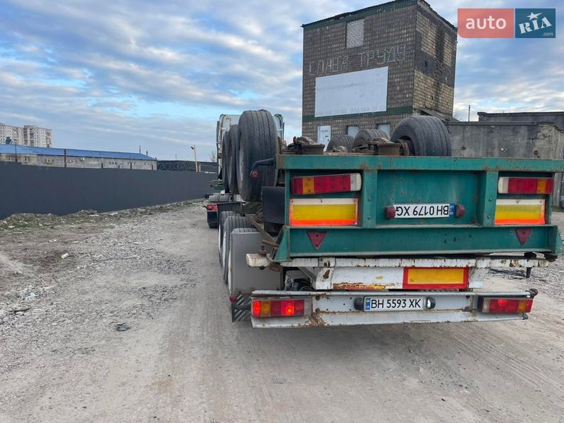 Платформа напівпричіп Chereau CD 38 1998 в Одесі