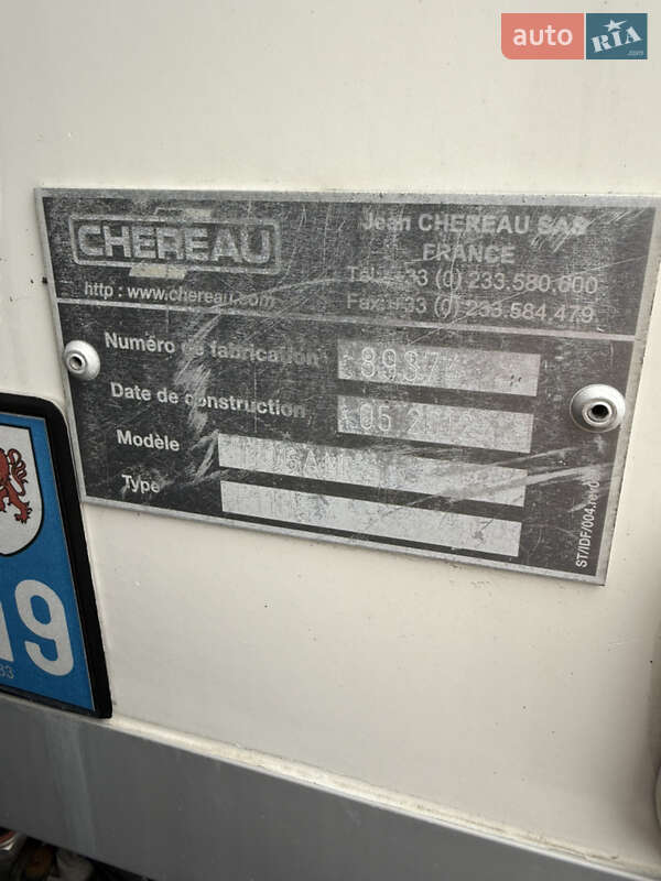 Рефрижератор полуприцеп Chereau Inogam 2012 в Виннице фото 10 Рефрижератор полуприцеп Chereau Inogam 2012 в Виннице