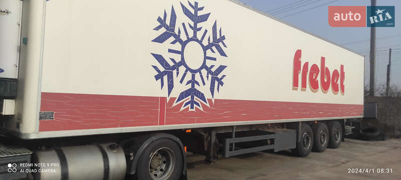 Рефрижератор полуприцеп Chereau Tecnogam 2001 в Борисполе фото Рефрижератор полуприцеп Chereau Tecnogam 2001 в Борисполе