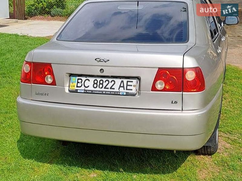 2008 Chery Amulet, VIN LVVDA11B68D146272:plate — фото 1 (autoria)