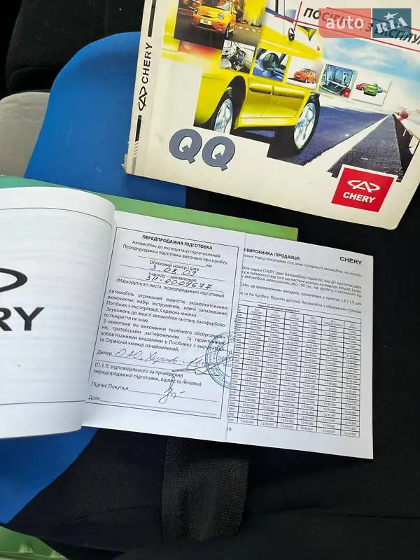 Хетчбек Chery QQ 2008 в Запоріжжі документ