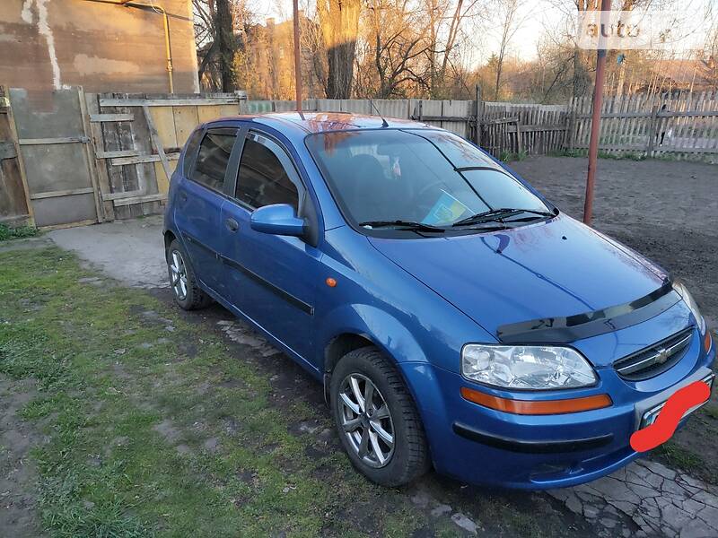 Хетчбек Chevrolet Aveo 2005 в Дніпрі фото 6 Хетчбек Chevrolet Aveo 2005 в Дніпрі