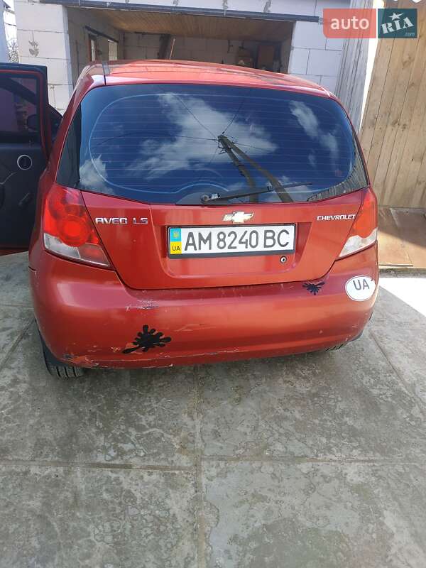 Хетчбек Chevrolet Aveo 2007 в Житомирі