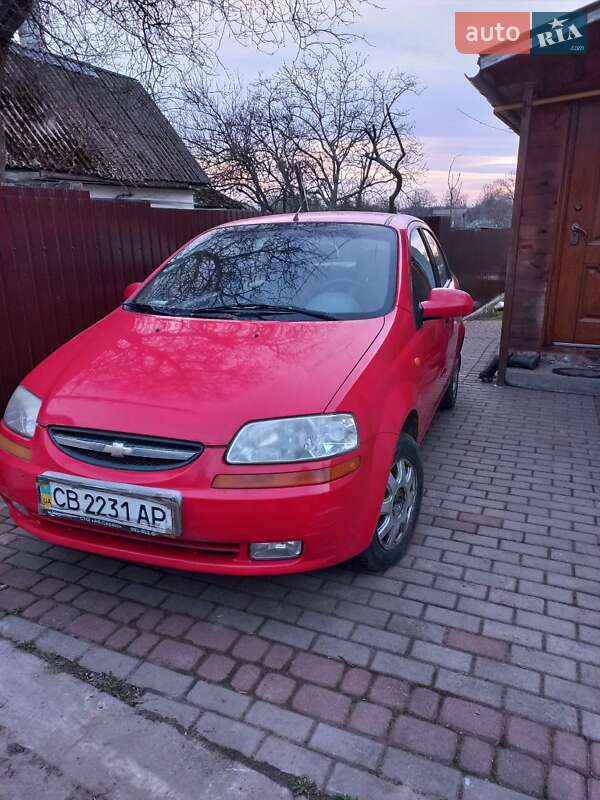 Седан Chevrolet Aveo 2005 в Чернигове