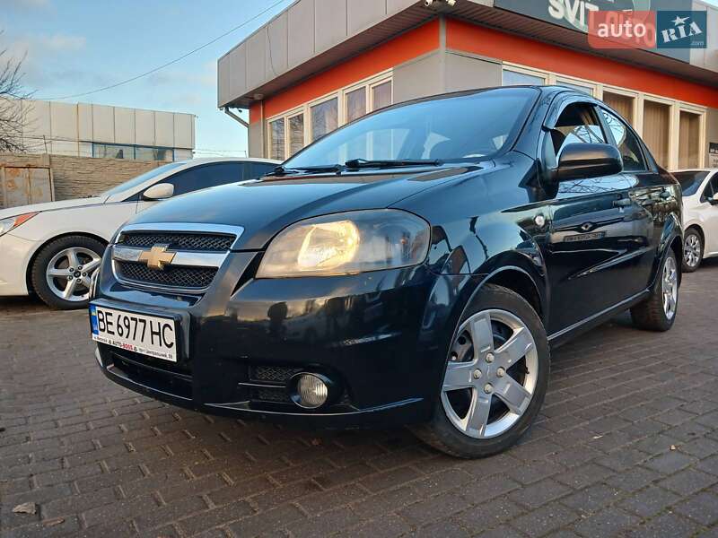 Седан Chevrolet Aveo 2007 в Миколаєві