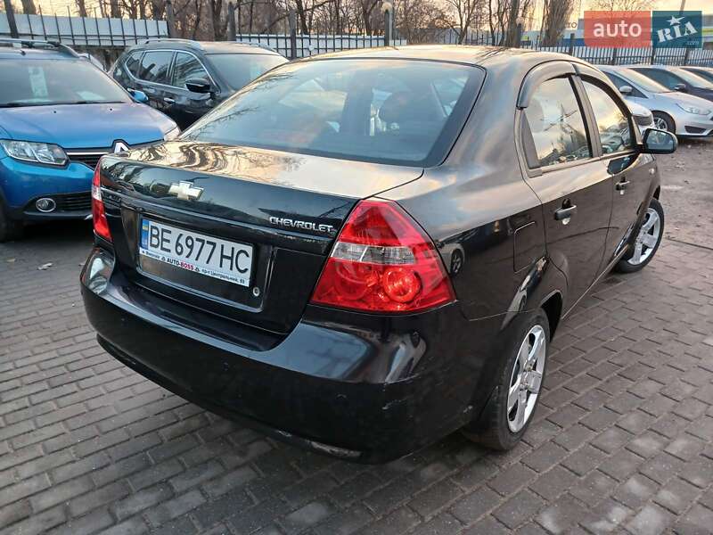 Седан Chevrolet Aveo 2007 в Миколаєві