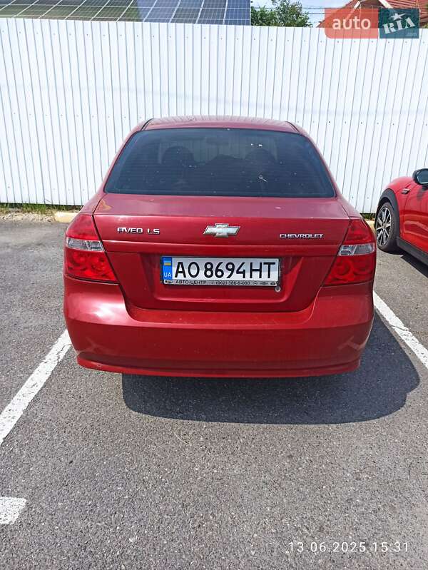 Седан Chevrolet Aveo 2009 в Ужгороде