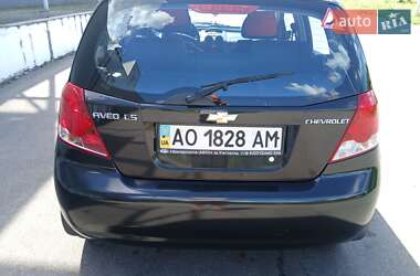 Хэтчбек Chevrolet Aveo 2008 в Берегово