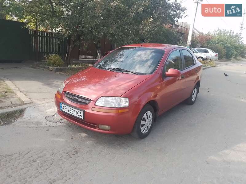 Седан Chevrolet Aveo 2004 в Запорожье