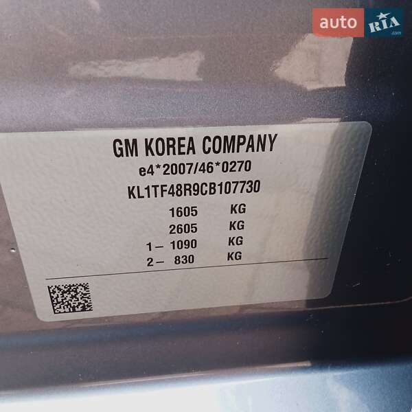 Хетчбек Chevrolet Aveo 2012 в Луцьку