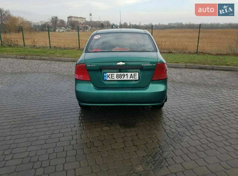 Седан Chevrolet Aveo 2004 в Днепре фото 5 Седан Chevrolet Aveo 2004 в Днепре