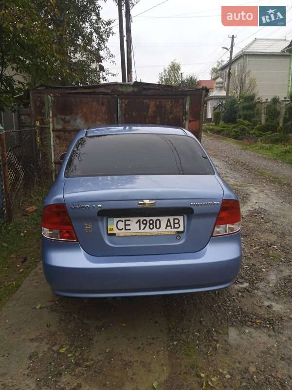 Седан Chevrolet Aveo 2005 в Черновцах фото 2 Седан Chevrolet Aveo 2005 в Черновцах