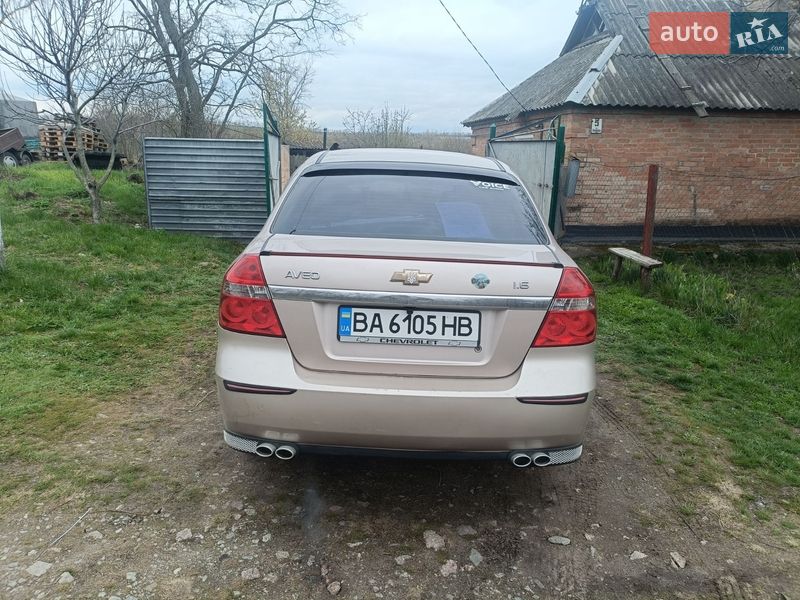 Седан Chevrolet Aveo 2008 в Кропивницком фото 2 Седан Chevrolet Aveo 2008 в Кропивницком