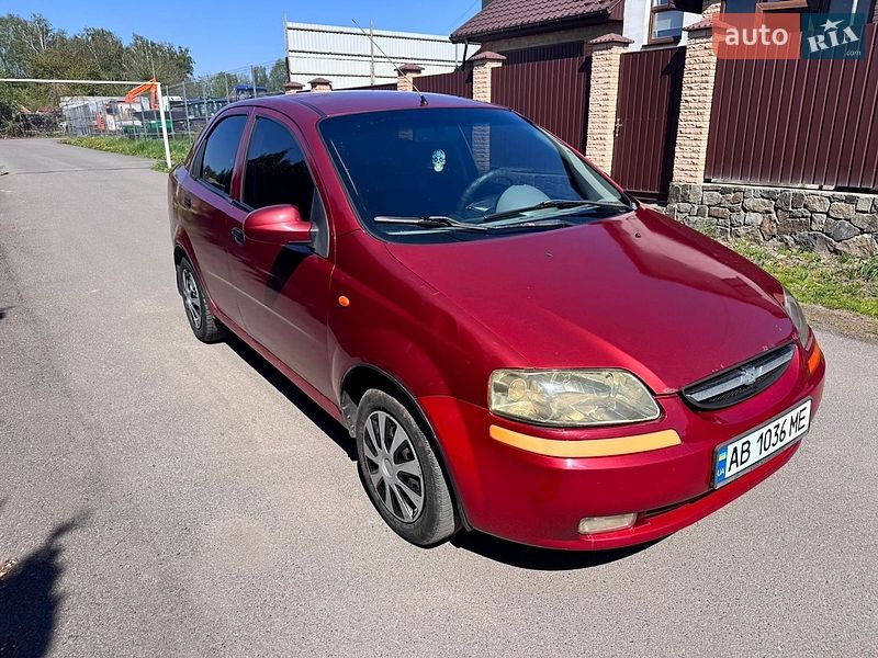 Седан Chevrolet Aveo 2004 в Виннице