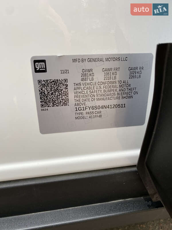Позашляховик / Кросовер Chevrolet Bolt EUV 2021 в Житомирі