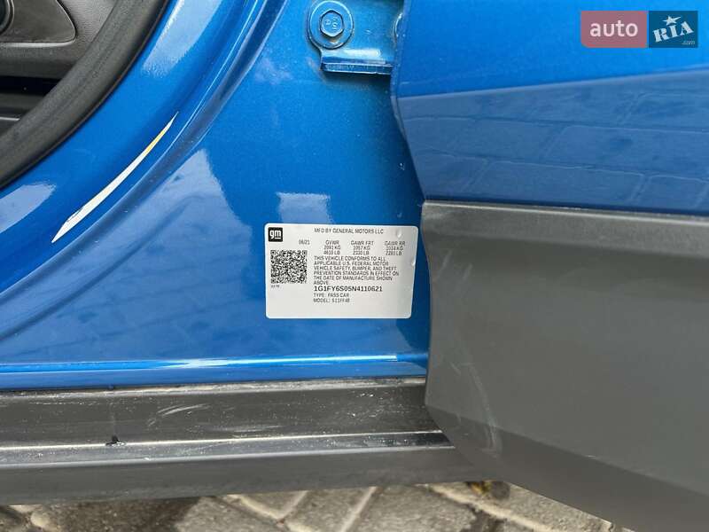 Внедорожник / Кроссовер Chevrolet Bolt EUV 2021 в Ивано-Франковске фото 14 Внедорожник / Кроссовер Chevrolet Bolt EUV 2021 в Ивано-Франковске