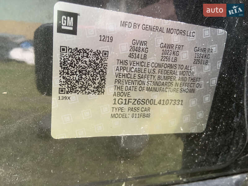 Хэтчбек Chevrolet Bolt EV 2019 в Львове