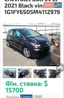 Хэтчбек Chevrolet Bolt EV 2021 в 