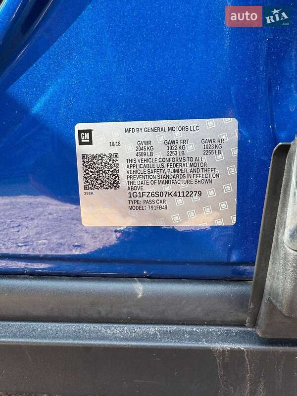 Хэтчбек Chevrolet Bolt EV 2018 в Нежине фото 26 Хэтчбек Chevrolet Bolt EV 2018 в Нежине