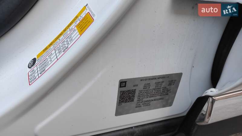 Хетчбек Chevrolet Bolt EV 2018 в Дніпрі