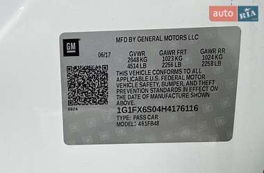 Хэтчбек Chevrolet Bolt EV 2017 в 