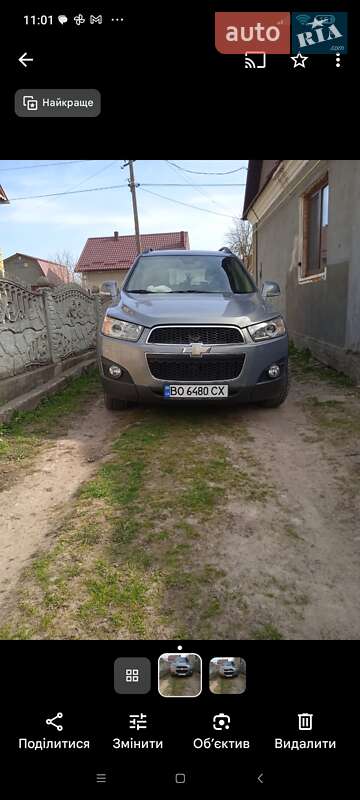 Внедорожник / Кроссовер Chevrolet Captiva 2011 в Шумске