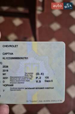 Позашляховик / Кросовер Chevrolet Captiva 2011 в 