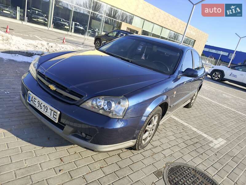 2005 Chevrolet Evanda, VIN Y6DLA69ZE5B162844:plate — фото 1 (autoria)