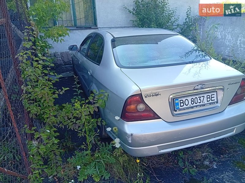 Седан Chevrolet Evanda 2005 в Тернополі
