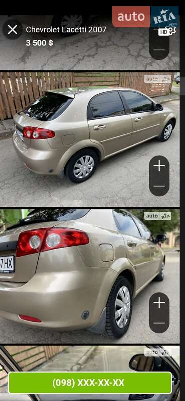 Хетчбек Chevrolet Lacetti 2007 в Вінниці