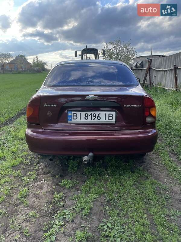 Седан Chevrolet Lanos 2007 в Полтаве