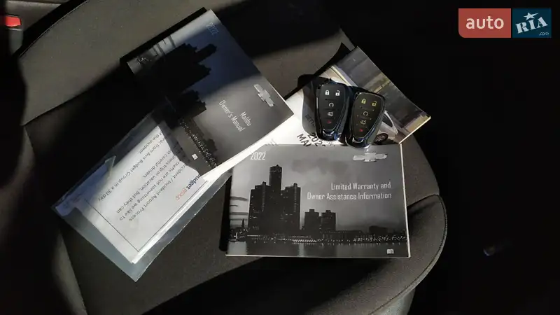 Седан Chevrolet Malibu 2022 в Львові документ