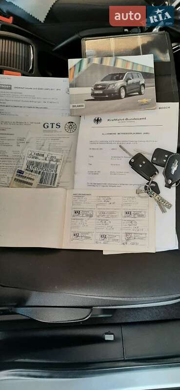 Мінівен Chevrolet Orlando 2012 в Коломиї