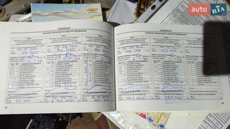 Мінівен Chevrolet Orlando 2012 в Фастові