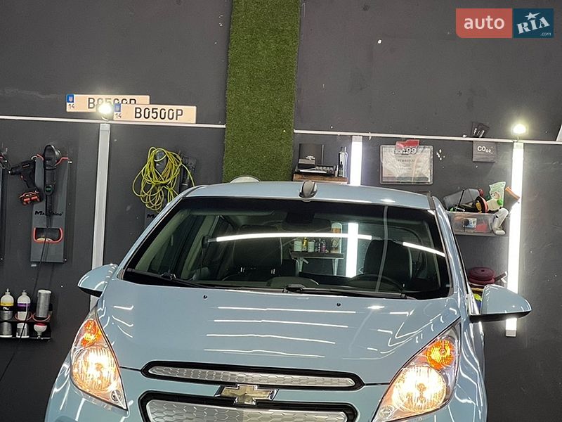 2016 Chevrolet Spark, VIN KL8CL6S05GC587415:plate — фото 1 (autoria)