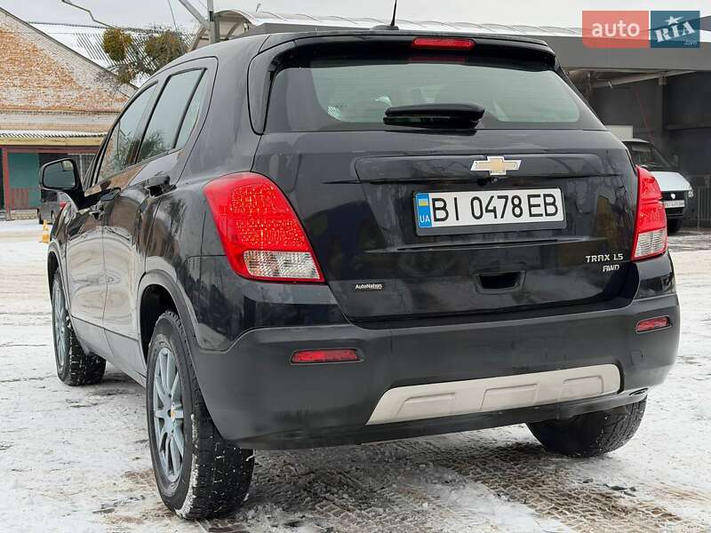 Внедорожник / Кроссовер Chevrolet Trax 2016 в Лубнах