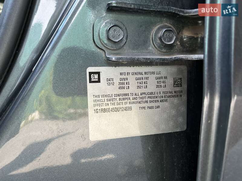 Хэтчбек Chevrolet Volt 2012 в Виннице